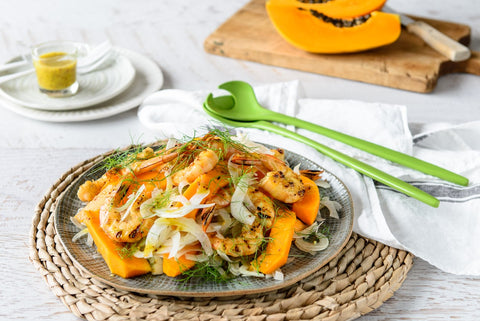 Papaw, Prawn and Fennel Salad