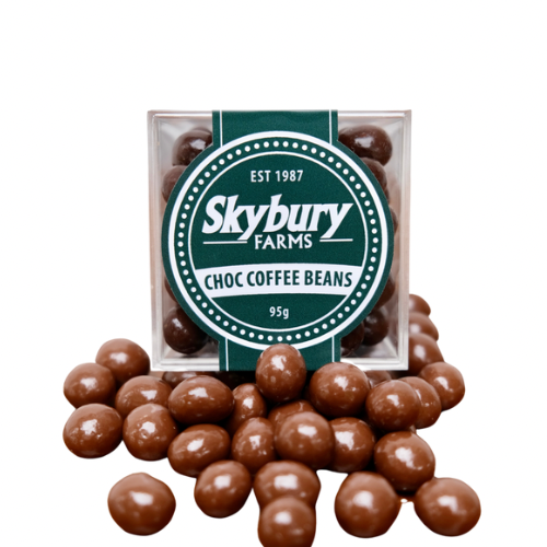 Chocolate coffee beans