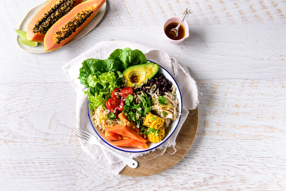 Mexican Papaya Buddha Bowl