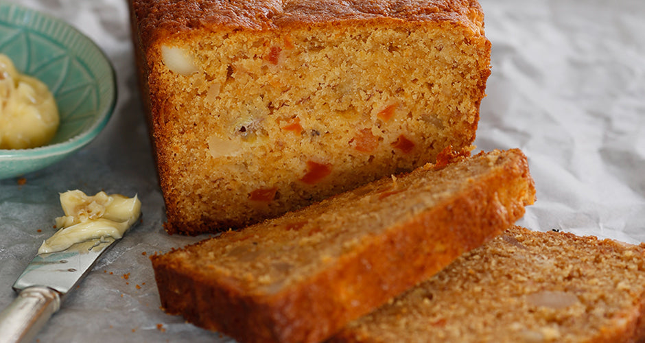 Papaya and Banana Bread