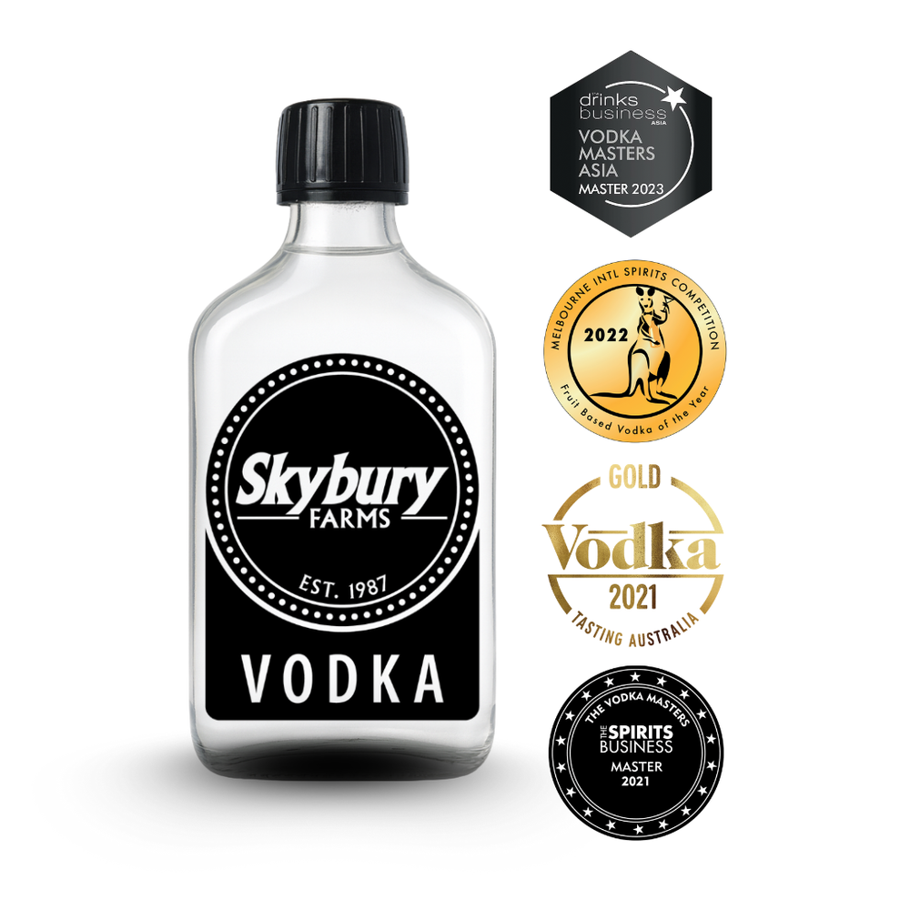 190ml Triple Distilled Premium Vodka (GST incl.)