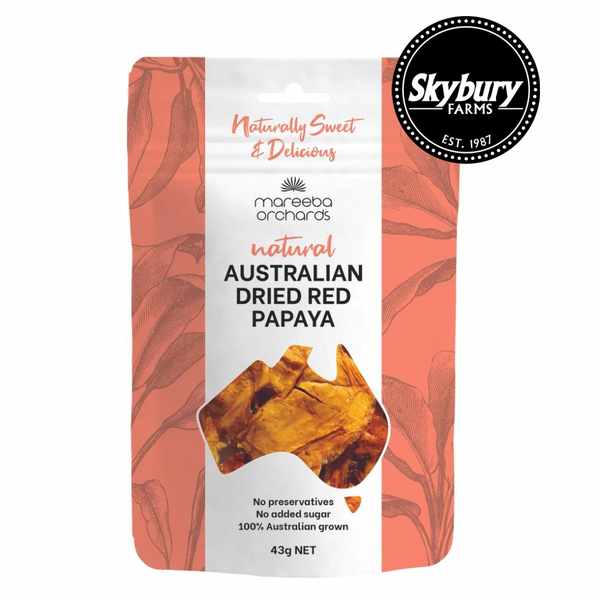 Australian Dried Red Papaya