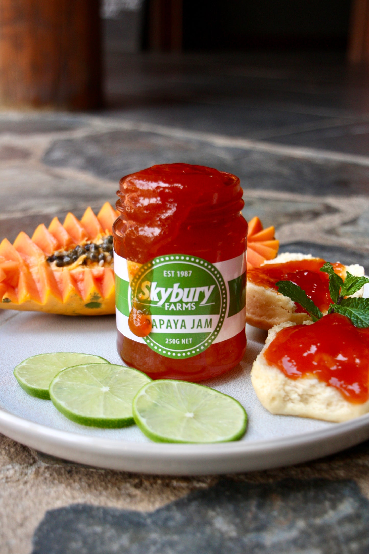 Skybury Papaya Jam